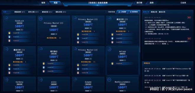 赛宁护航2025数字中国创新大赛移动互联网安全积分争夺赛初赛落幕(图1)