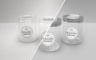 纸盒样机包装盒展示样机PaperBoxMockupRoundMediumSize(图2)