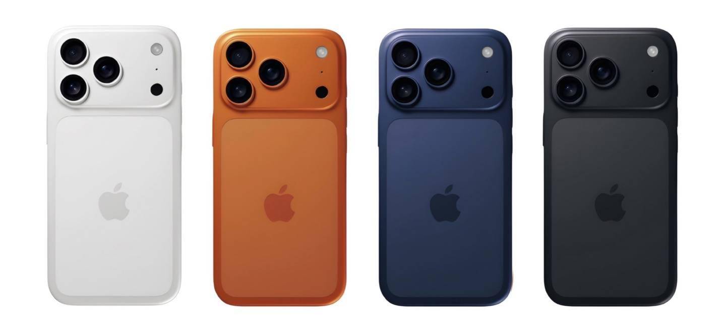 苹果iPhone17Pro橙色机模曝光：Logo下移色彩更鲜艳夺目(图2)